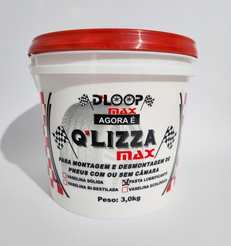 Pasta Lubrificante Para Montagem De Pneus Q´LIZZA Max 3 Kg