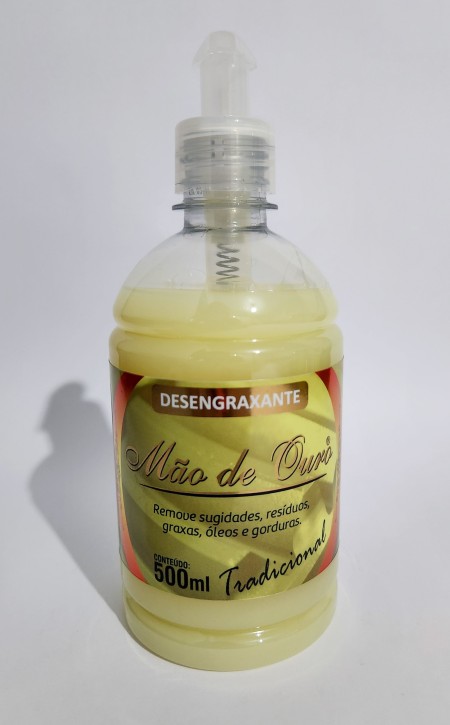Desengraxante Líquido Mão de Ouro Tradicional 5L e 500mL - Image 2